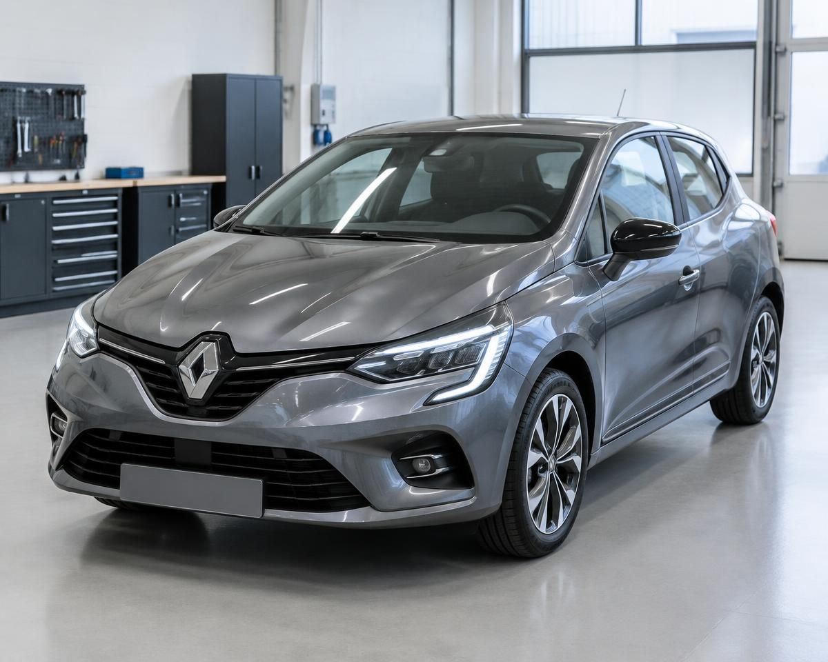 Serwis LPG Renault - fabryczne instalacje gazowe Renault na stanowisku warsztatowym przed diagnostyką fabrycznej instalacji LPG