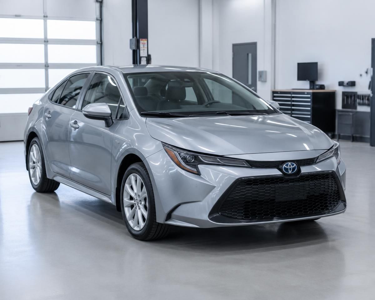 Serwis dealerskiego LPG Toyota Toyota w jasnej hali serwisowej, gotowa do przeglądu dealerskiej instalacji LPG